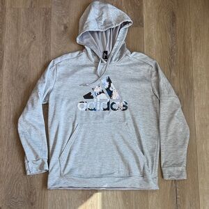 Adidas Light Gray Men's Hoodie